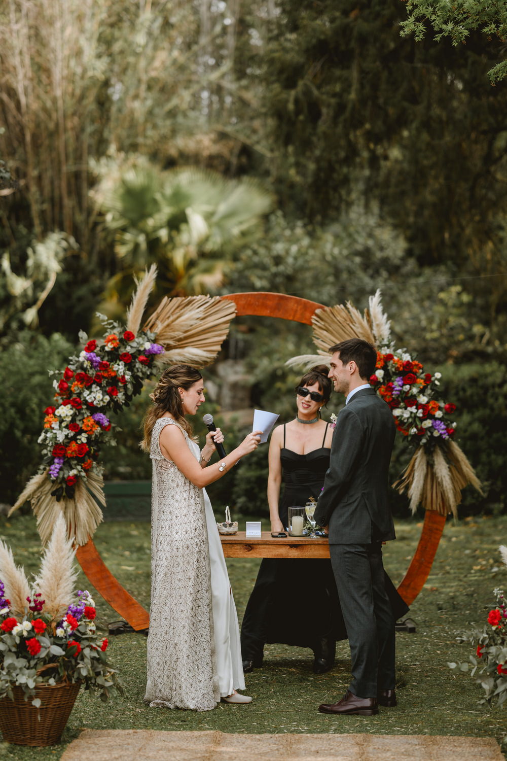 Foto de casamiento en Quinta El Tata por Matias Savransky fotografo Buenos Aires