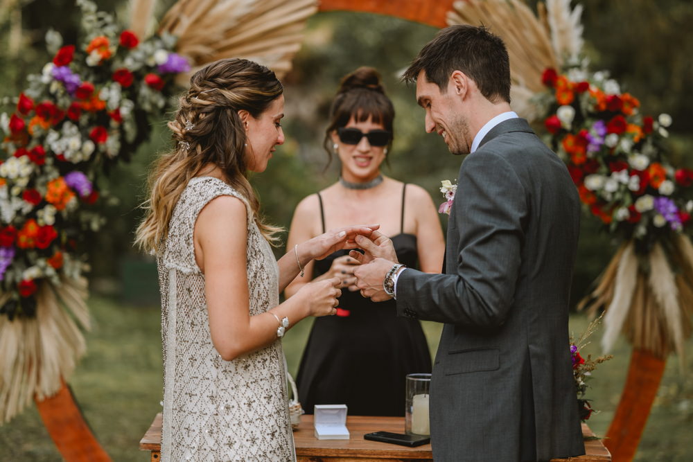 Foto de casamiento en Quinta El Tata por Matias Savransky fotografo Buenos Aires